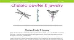 Desktop Screenshot of chelseapewterandjewelry.com